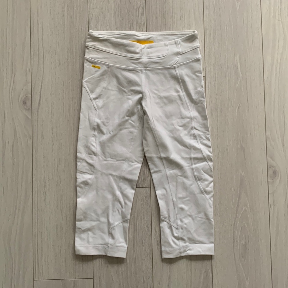 🆕 Löle white leggings / yoga pants ankle length